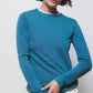 Maglione a maglia rasata girocollo