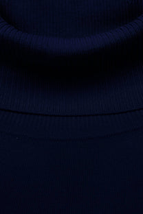 Maglione Dolcevita in Maglia Rasata