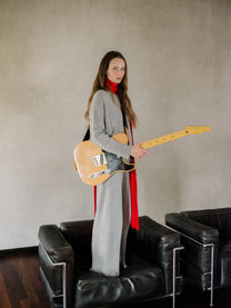 Pantaloni in twill con sette bottoni