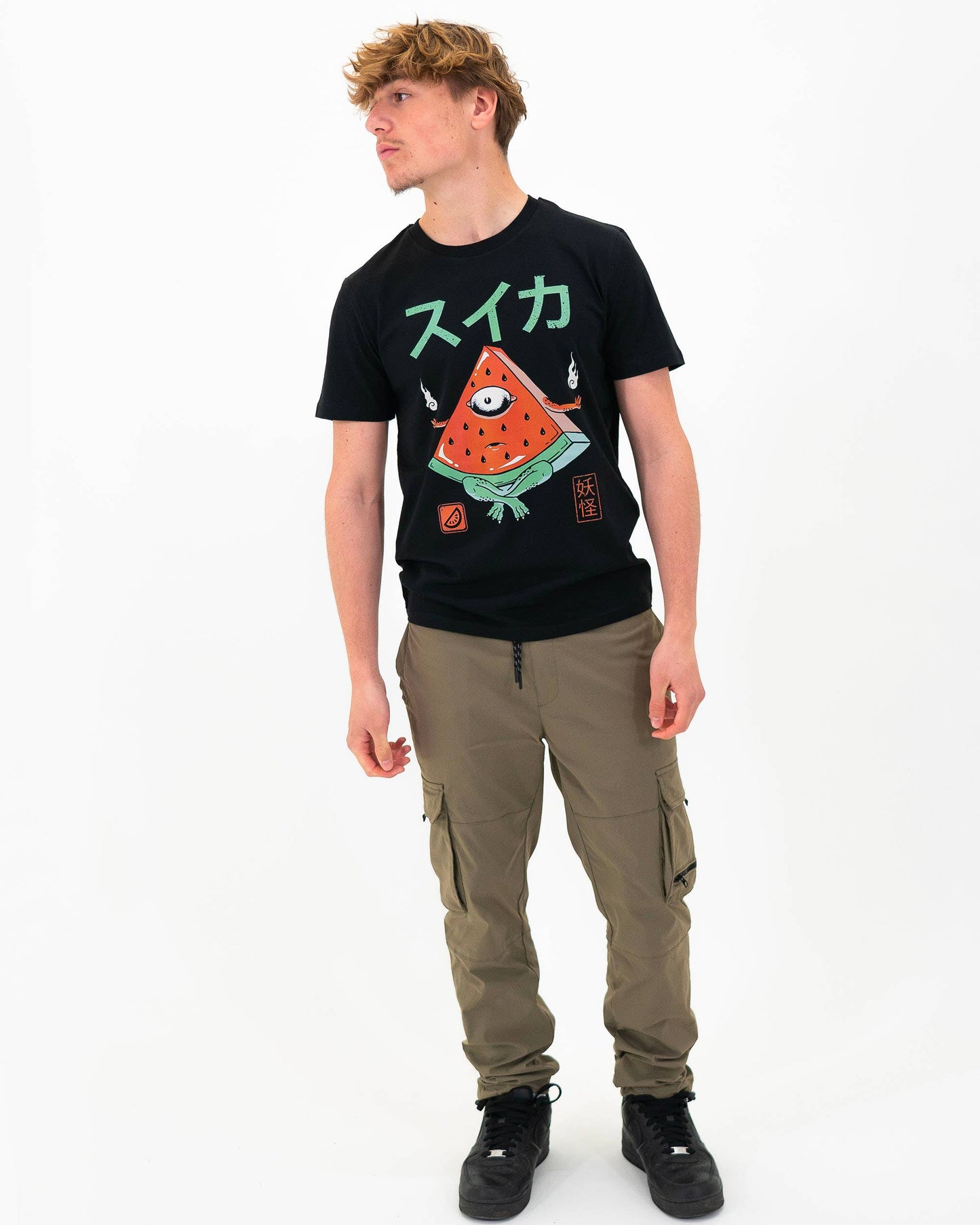 T-shirt Yokai Anguria – Maglia Illustrata in Arte Giapponese
