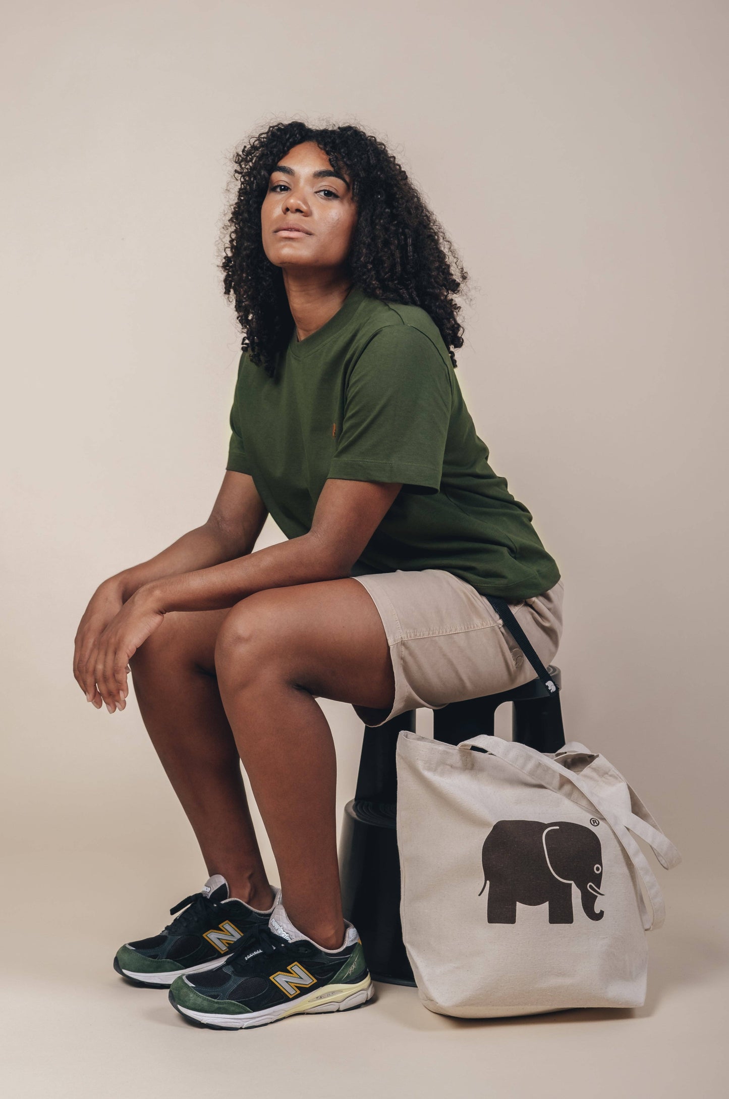T-shirt essenziale donna in cotone biologico