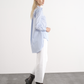 Camicia lunga in cotone elasticizzato