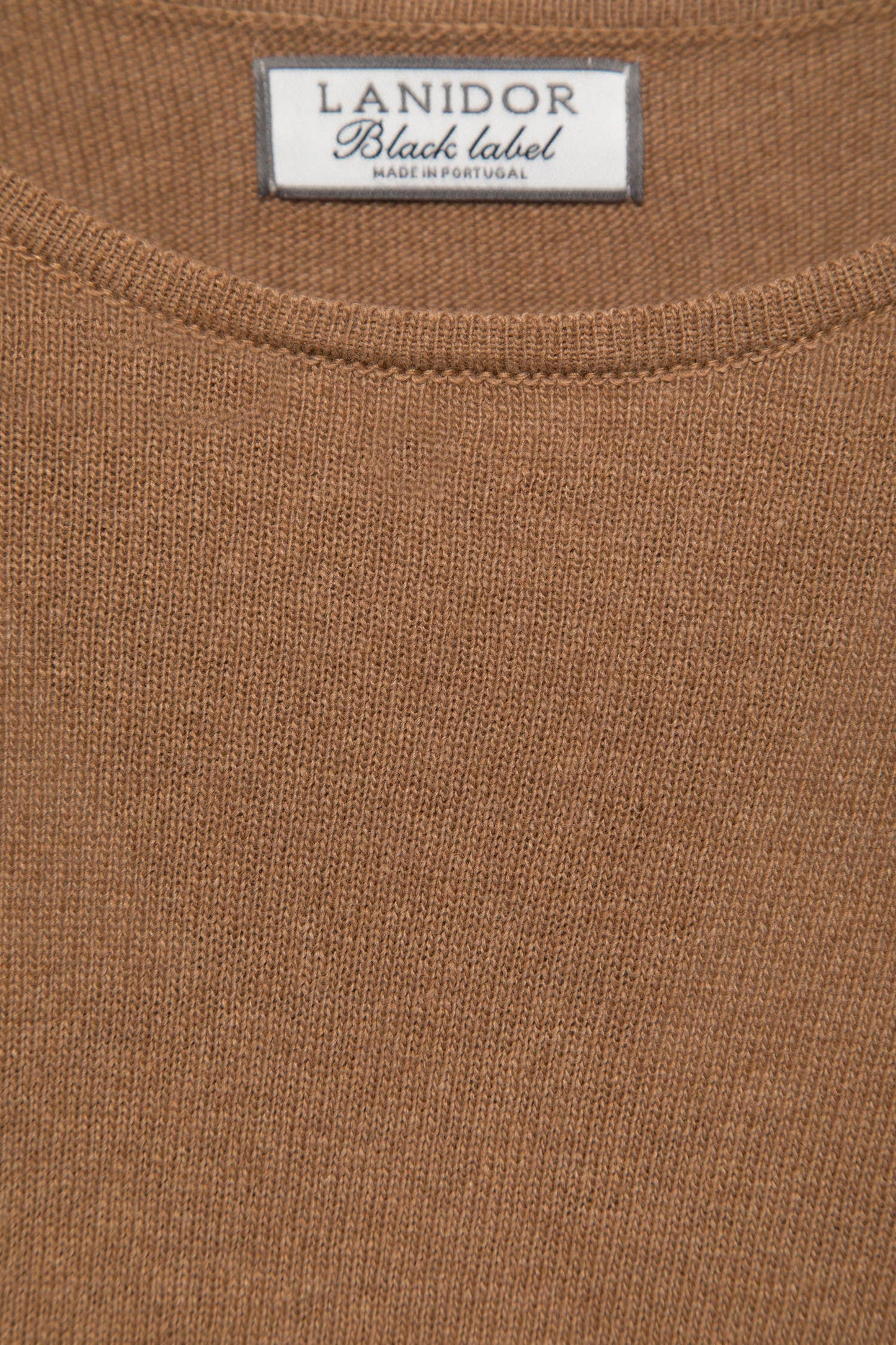 Maglione in maglia girocollo con cashmere