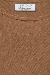 Maglione in maglia girocollo con cashmere