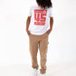 T-shirt vintage con grafica giapponese in cotone biologico
