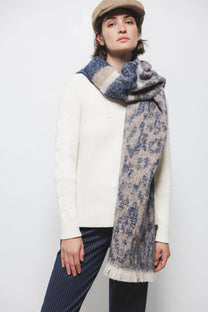 Maglione a maglia strutturata