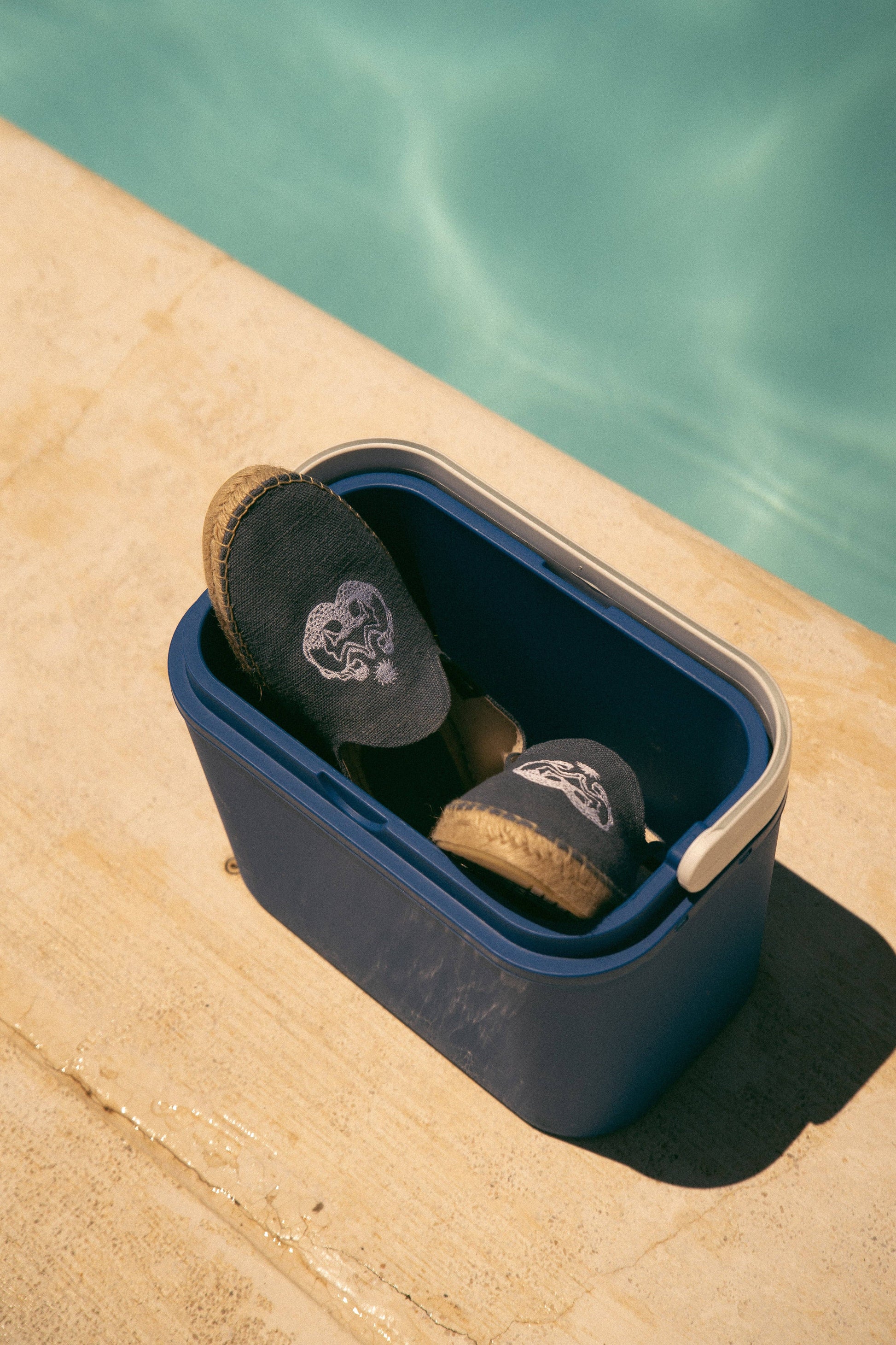 Espadrillas Mermaids in lino con suola in juta
