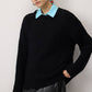 Maglione in maglia a trama morbida