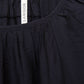 Blusa in tessuto effetto stropicciato con maniche a palloncino