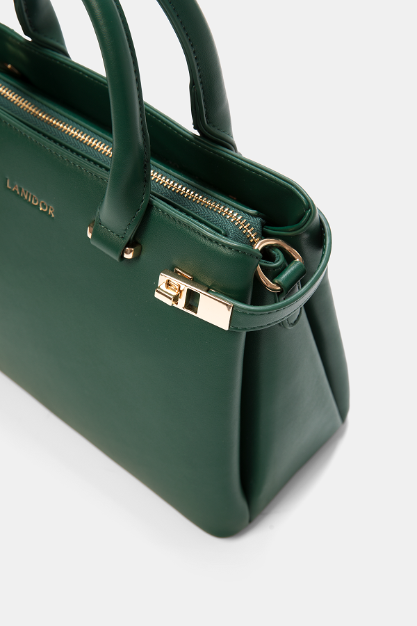 Borsa a Mano in Ecopelle con Tracolla Regolabile