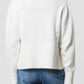 Cardigan in maglia mesh aperto