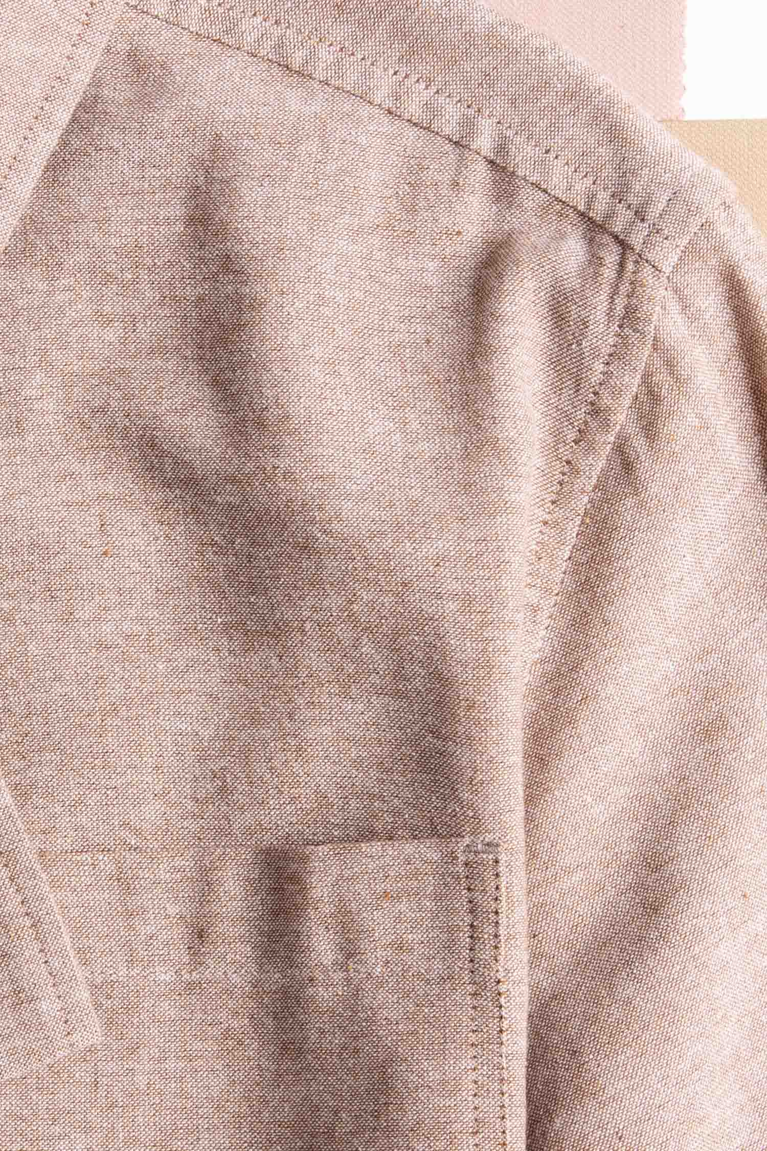 Camicia Bea in chambray ruggine