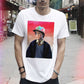 T-shirt Pop Culture con Stampa Grafica in Cotone Biologico