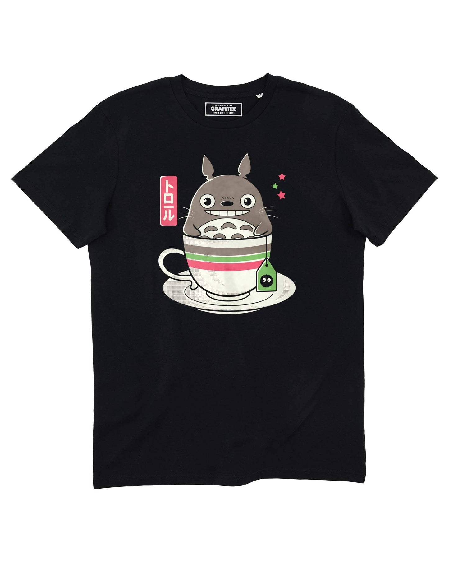 T-shirt Totoro Tea in cotone biologico