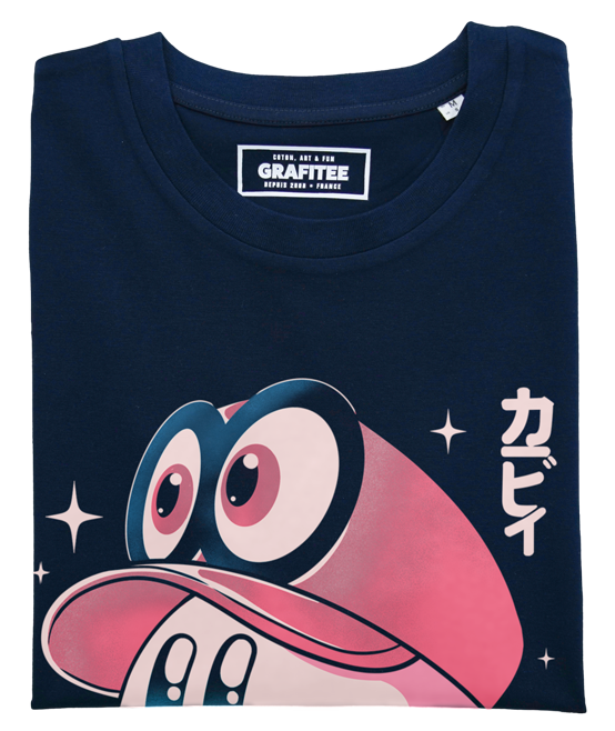 T-shirt Kirby Giappone con stampa grafica