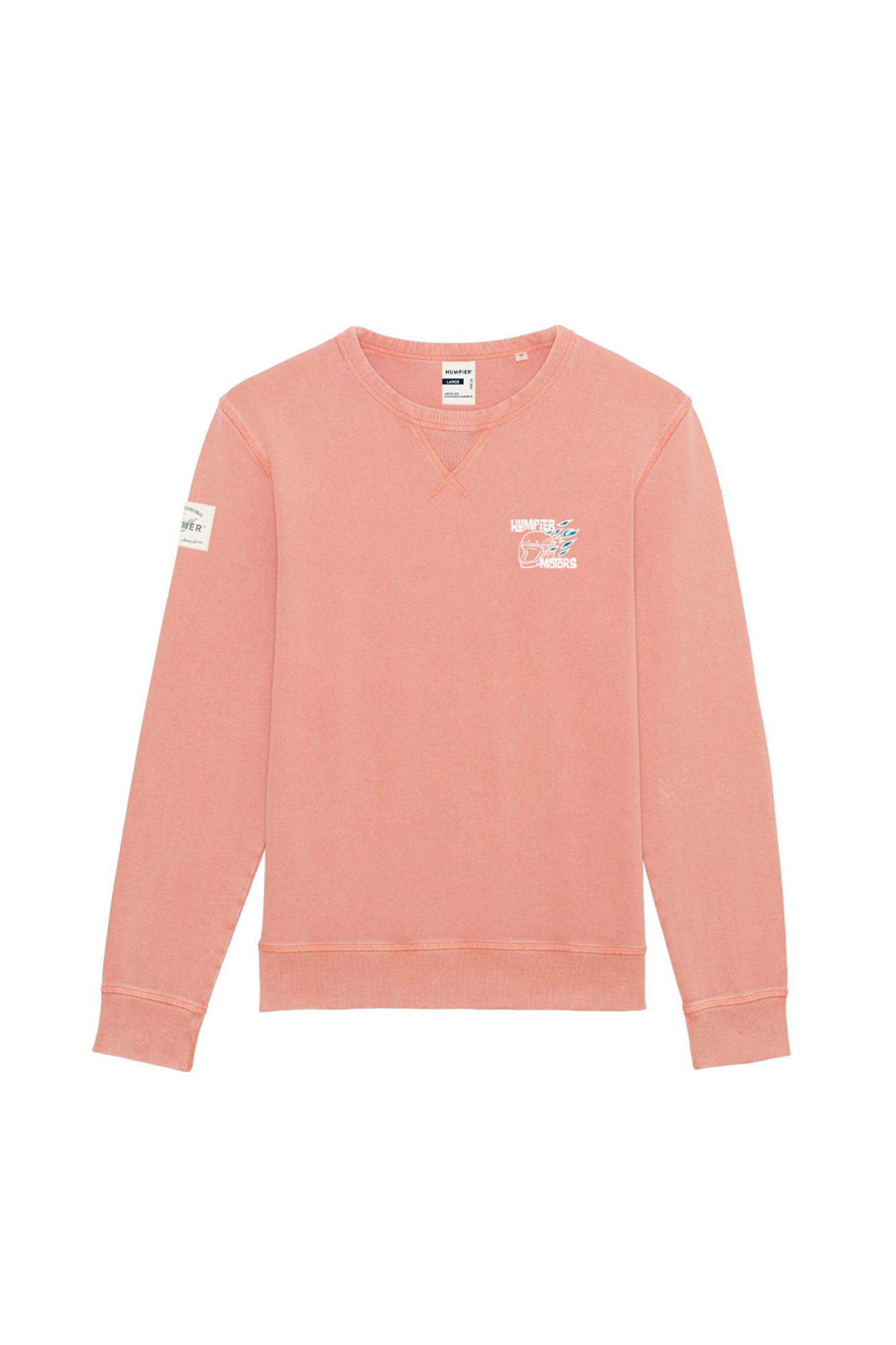 Felpa girocollo Humpier Motors in cotone biologico