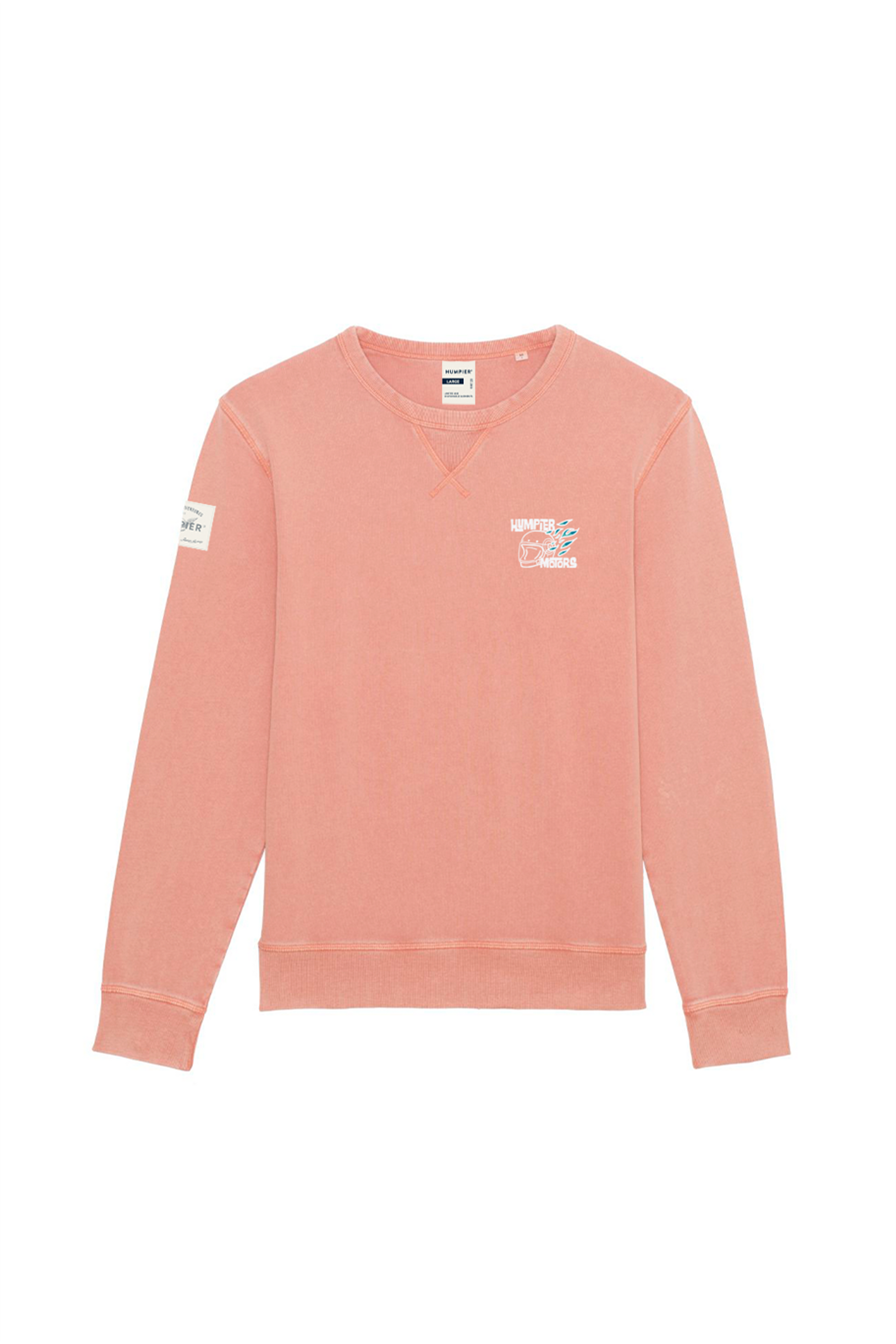 Felpa girocollo Humpier Motors in cotone biologico