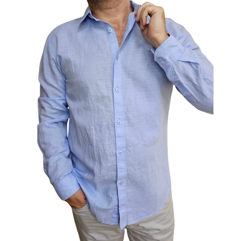 Camicia in flanella da uomo
