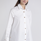 Tunica camicia lunga bianca
