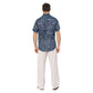 Camicia estiva in voile di cotone a maniche corte