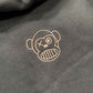 Felpa unisex con ricamo Loco Monky verde scuro