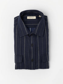 Camicia in flanella a righe Rio