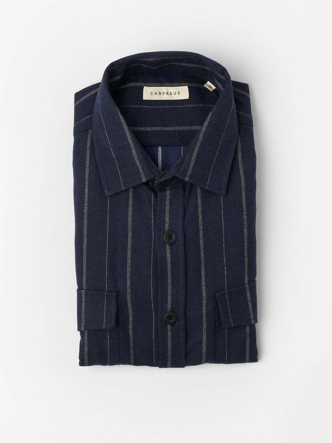 Camicia in flanella a righe Rio