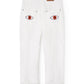 Pantaloni denim a pieghe Hope Heals
