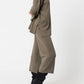Completo in maglia oversize con pantaloni a gamba ampia