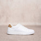 Sneakers bianche da uomo in ecopelle