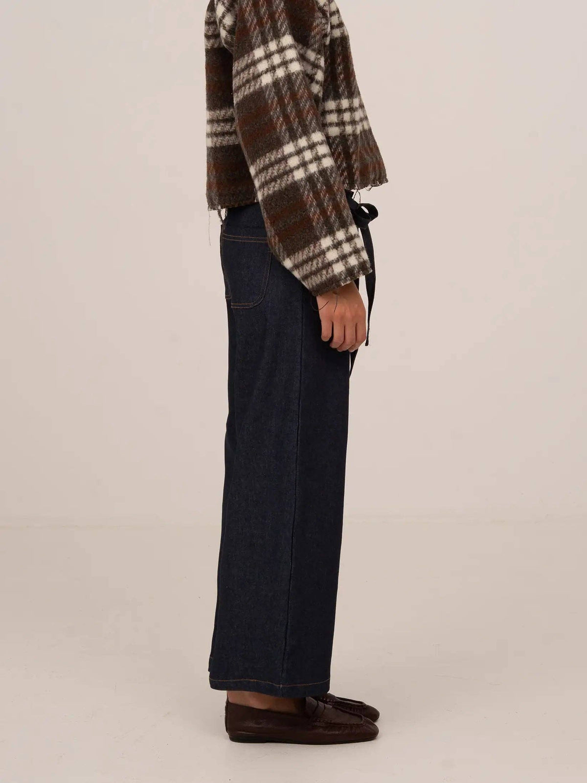 Jeans in denim Nest a vita bassa