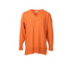 Maglione in maglia con scollo a V