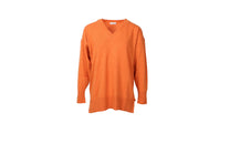 Maglione in maglia con scollo a V