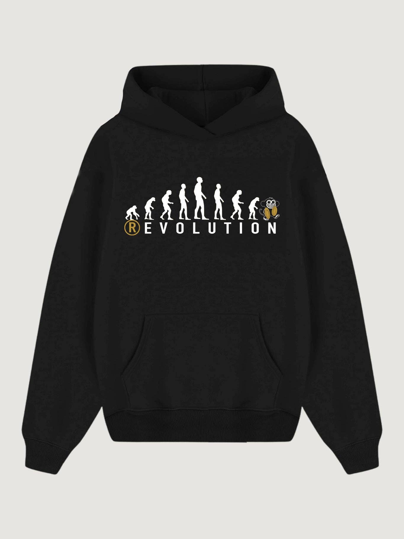 Felpa con cappuccio Revolution Loco Monky