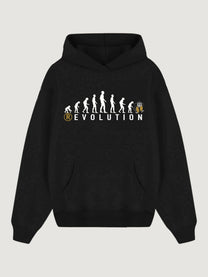 Felpa con cappuccio Revolution Loco Monky