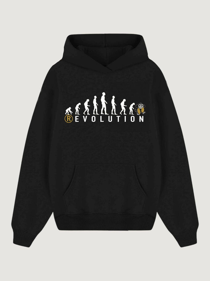 Felpa con cappuccio Revolution Loco Monky