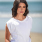 T-shirt girocollo in cotone 100%
