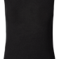 Top a maglia Sofie in cotone biologico nero