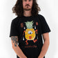T-shirt Yokai Pineapple con grafica giapponese vintage