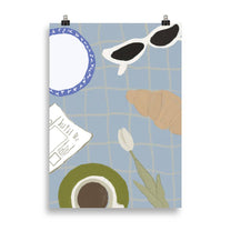 Poster Colazione Minimal