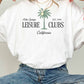 T-shirt oversize grafica Leisure Clubs