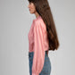 Camicia Saminy rosa in voile di cotone