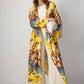 Kimono lungo in viscosa tie-dye boho