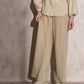 Pantaloni palazzo in lurex