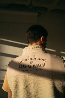 Gilet in pile Born in Madrid