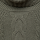Maglione a maglia strutturata con dolcevita