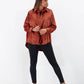 Leggings gessati elasticizzati
