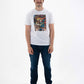 T-shirt unisex pop culture Superman vs Ali in cotone biologico