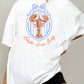 T-shirt oversize con stampa aragosta