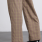 Pantaloni Chadrez a quadretti relaxed fit